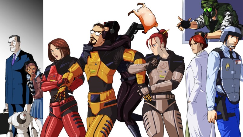 Half-Life, video games, Gordon Freeman, Alyx Vance