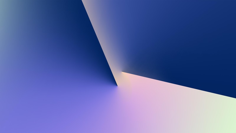 gradient, ASUS, simple background, digital art, minimalism, colorful, blue