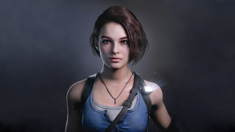 Jill Valentine, Resident Evil, video game girls, video games, necklace, Capcom, Resident evil 3