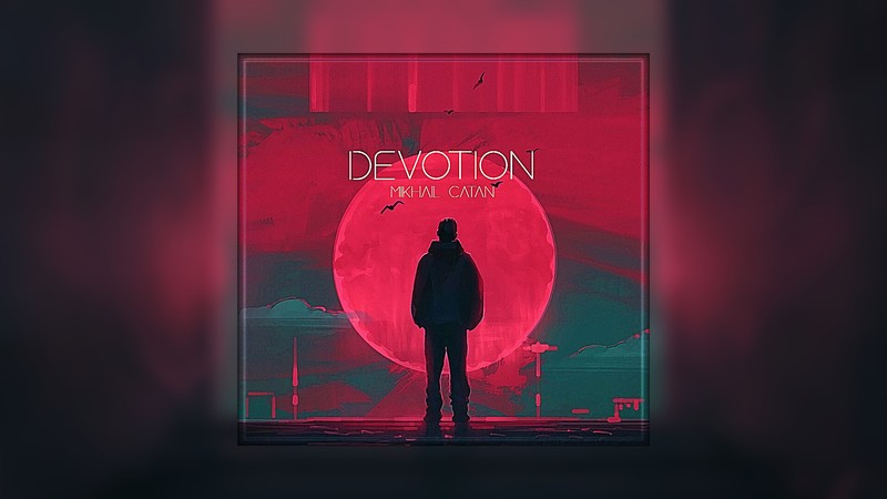 cover art, MikhailCatan, music, red, artwork