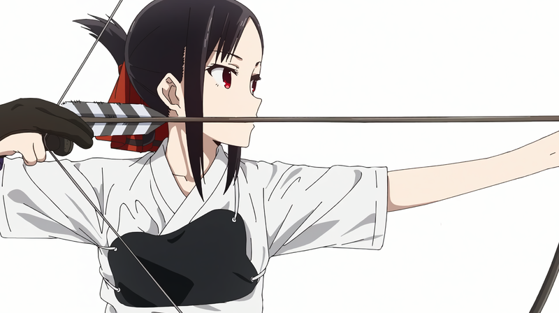 Shinomiya Kaguya, archery, women, Kaguya-Sama: Love is War, Kaguya Shinomiya