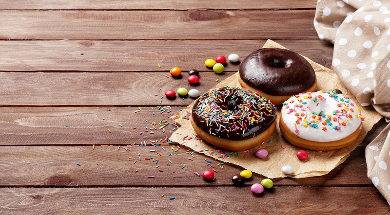 sweets, food, donuts, candy