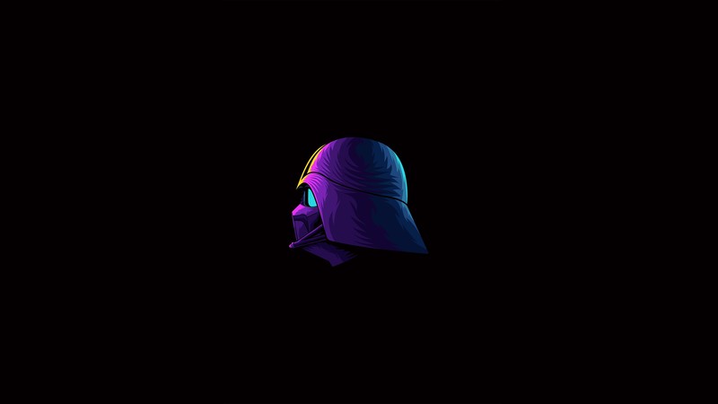 George Lucas, Vectto, digital art, artwork, illustration, simple, simple background, minimalism, black, colorful, fictional, fictional character, fictional characters, Darth Vader, Star Wars