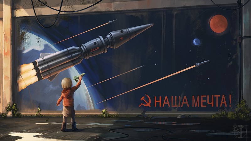 Soviet Union, rocket, space, USSR, fallen empire