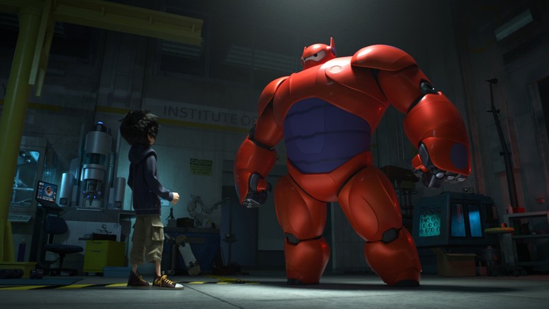 Big Hero 6, Disney, Baymax, Baymax (Big Hero 6), Hiro Hamada (Big Hero 6), cartoon