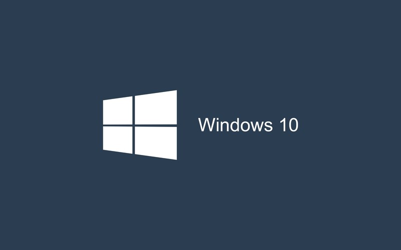 brief, Windows 10, minimalism, logo