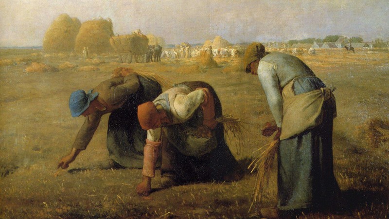 oil painting, painting, classic art, field