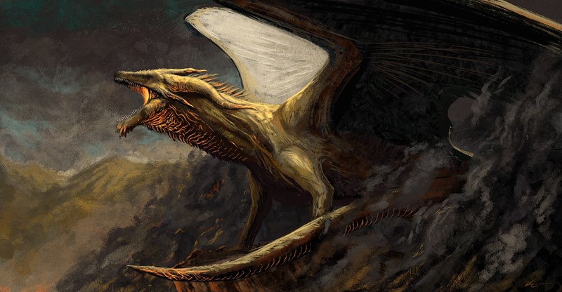 artwork, dragon, creature, fantasy art