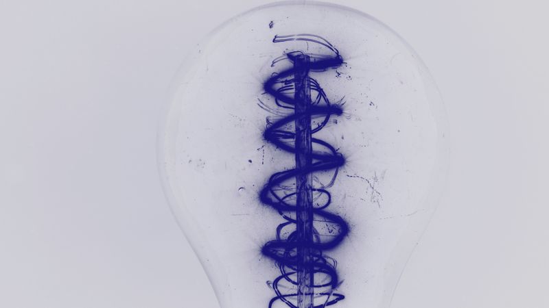 bulb, spiral, filament, electric, closeup, 4k