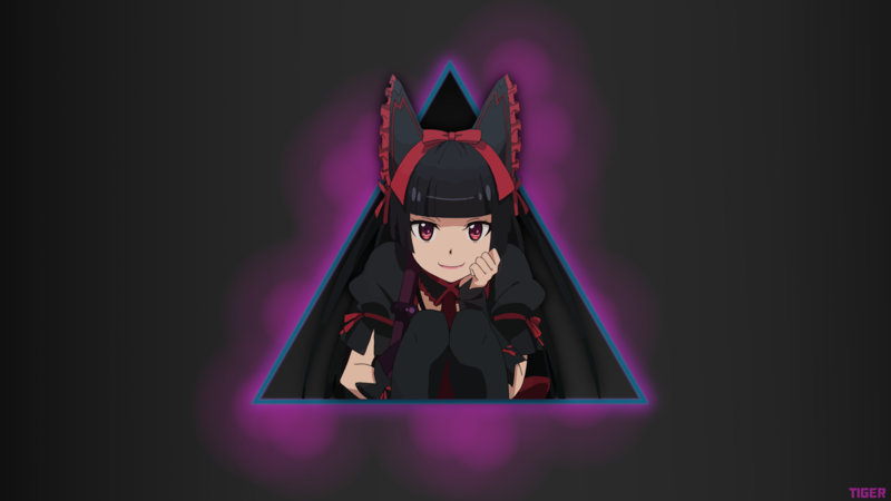 anime, Girlfriend (beta), pink, picture-in-picture, Rory Mercury