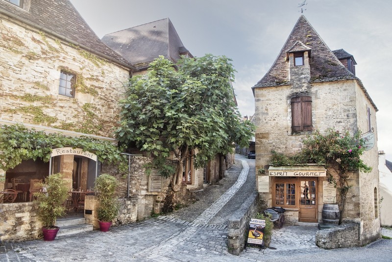 village, France, outdoors