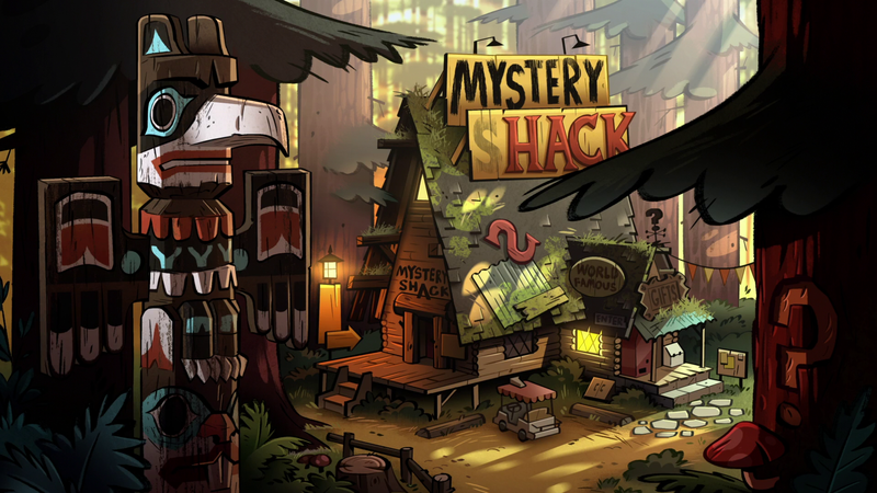 animation, Gravity Falls, cartoon