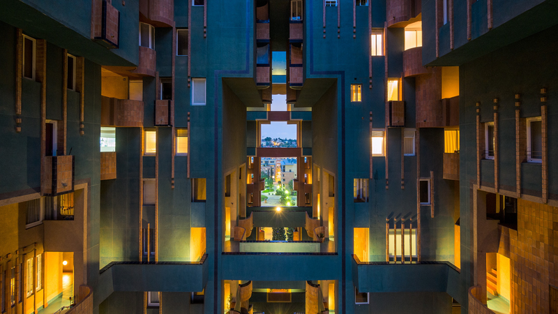 architecture, Spain, Walden 7