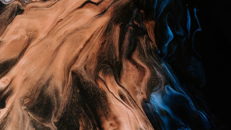 paint, stains, abstraction, liquid, mixing, 4k