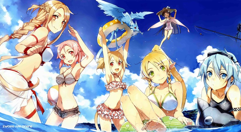 anime, Sword Art Online, Yuuki Asuna