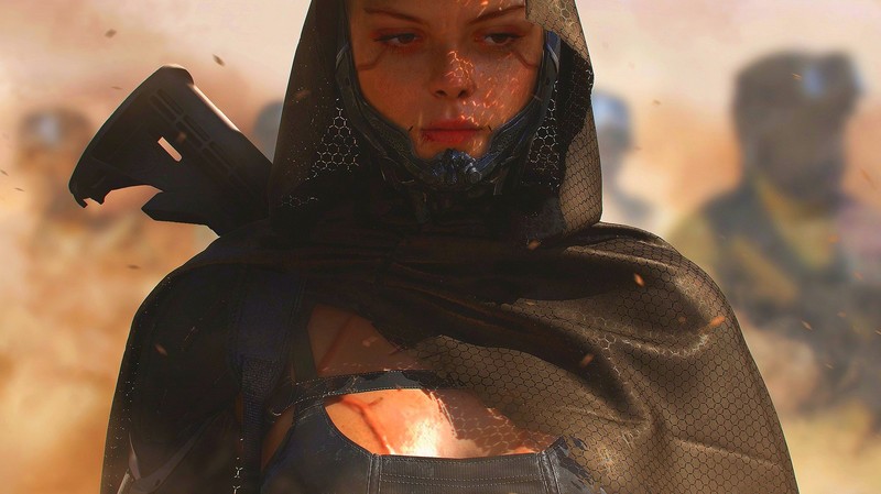 digital, digital art, women, cyberpunk, CGI, Soufiane Idrassi