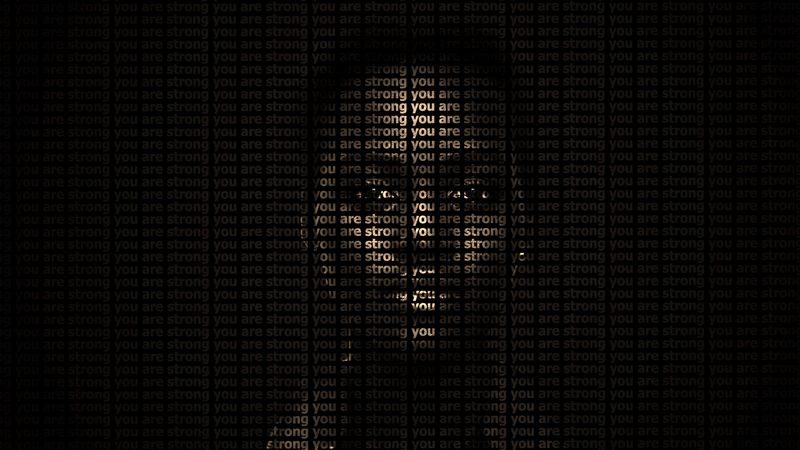 face, inscription, strong, motivation, text, dark, 4k