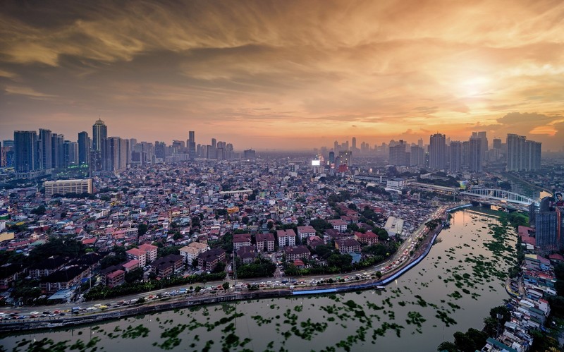 Manila (City), city, cityscape, sky