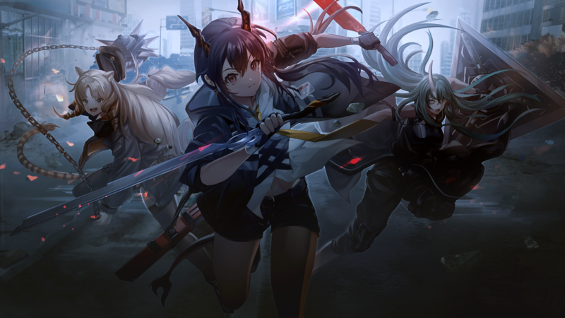 anime, anime girls, digital art, artwork, 2D, portrait, Arknights
