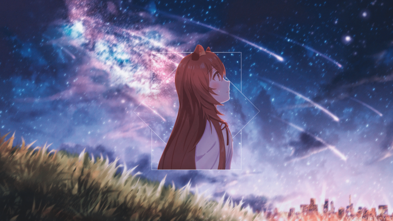 anime, anime girls, picture-in-picture, Raphtalia, Tate no Yuusha no Nariagari