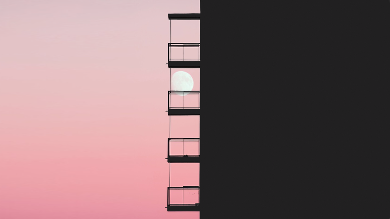 Matthieu Venot, architecture, balcony
