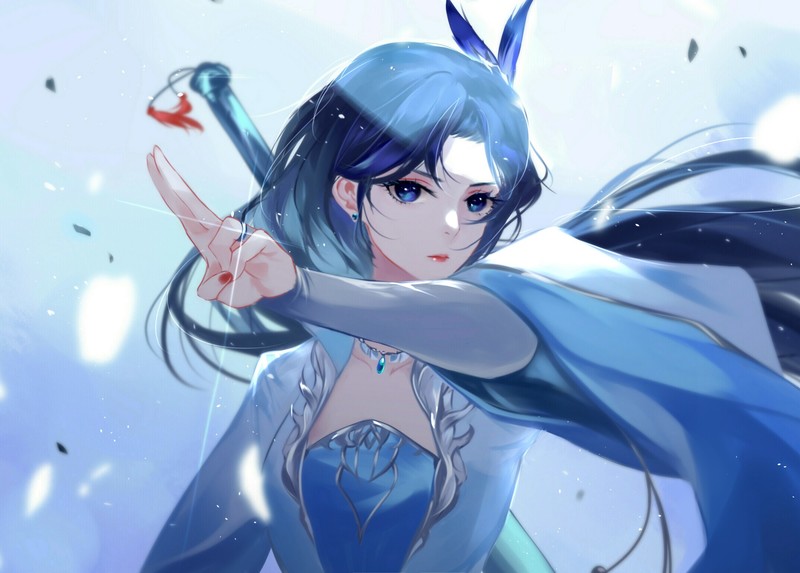 anime, anime girls, digital art, artwork, 2D, portrait