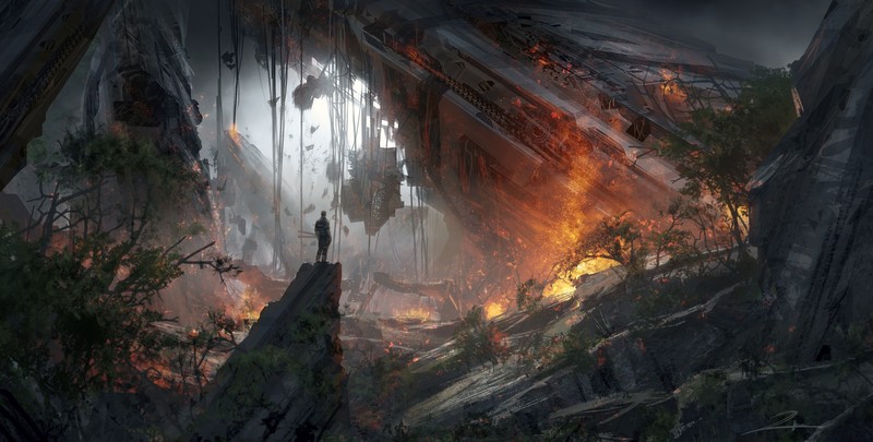 video games, Titanfall 2, video game art