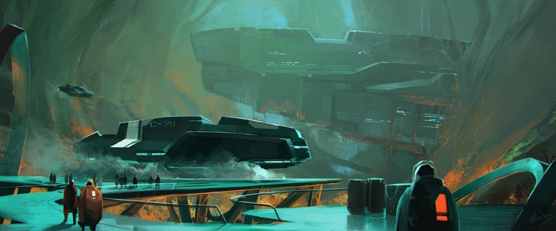 Lap Pun Cheung, drawing, artwork, science fiction