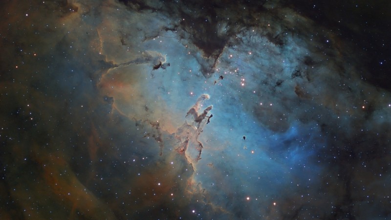 space, stars, nebula, astronomy, Dust cloud