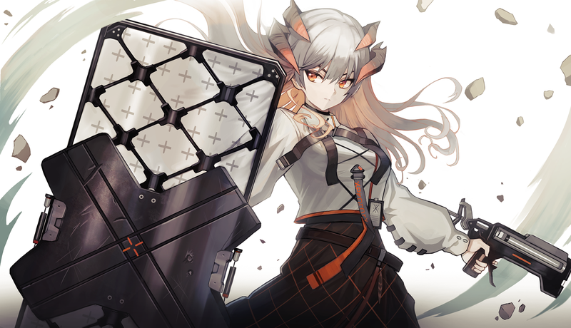 anime, anime girls, digital art, artwork, 2D, portrait, Arknights, saria (arknights)