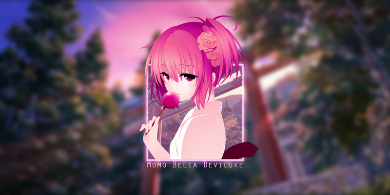To Love-ru, To love ru, To Love-ru Darkness, Momo Velia Deviluke, yukata, pink hair, fringe hair, anime, anime girls, simple background, pink eyes, short hair, flower in hair, blush, pink, purple, blue