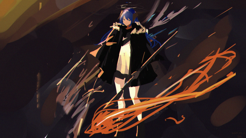 anime, anime girls, digital art, artwork, 2D, portrait