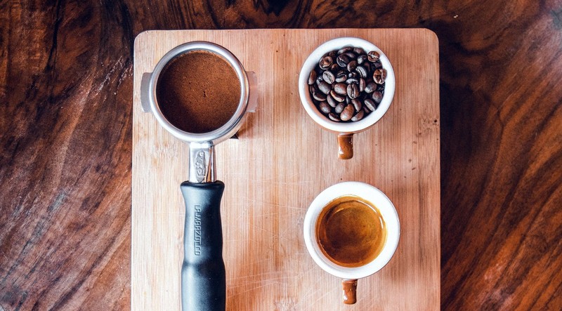 coffee, coffee beans, cup, food