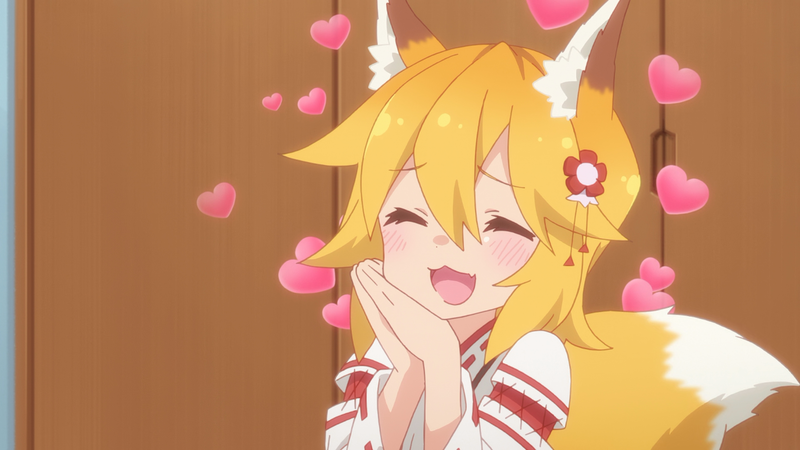 Sewayaki Kitsune no Senko-san, anime girls, anime