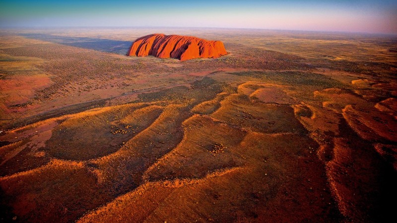 landscape, mountains, wilderness, nature, Uluru, Australia, Ayers Rock