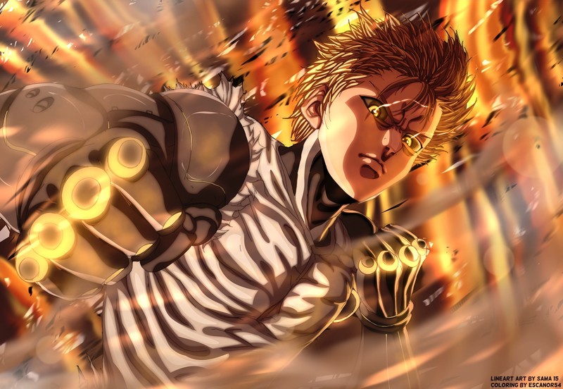 Genos, One-Punch Man, cyborg, anime
