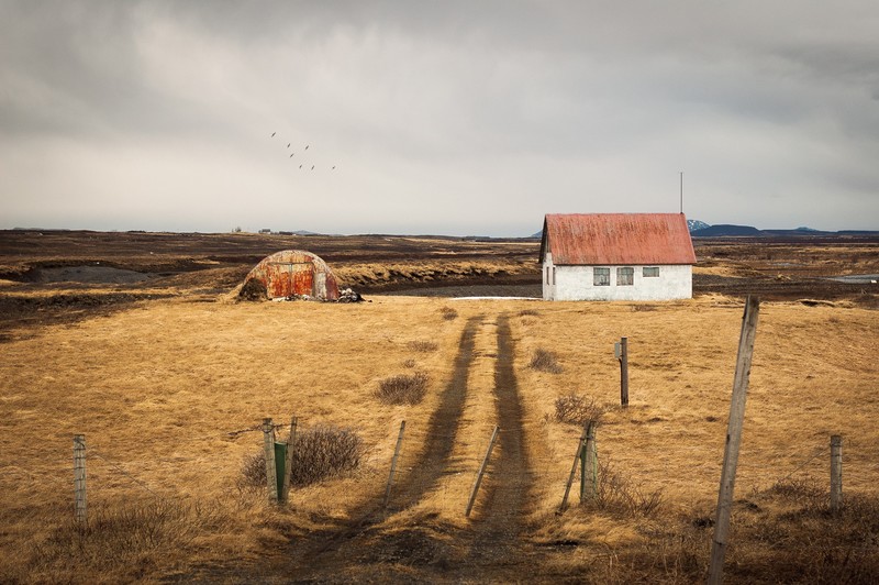 house, village, picture