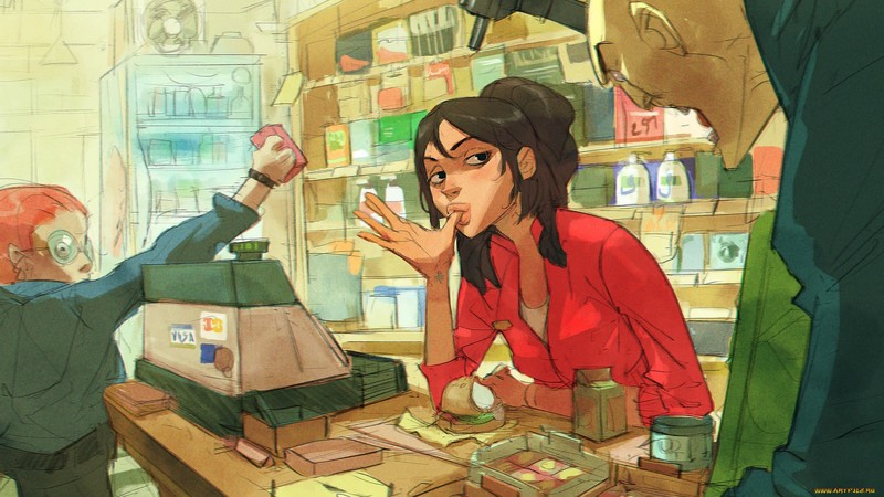 artwork, women, shop