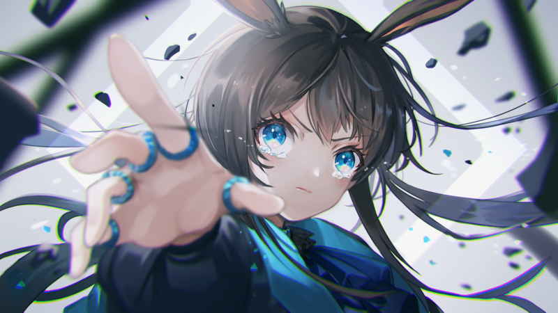 anime girls, anime, digital art, artwork, 2D, portrait, Arknights, Amiya (Arknights)