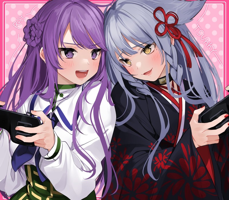 anime girls, anime, digital art, artwork, 2D, portrait