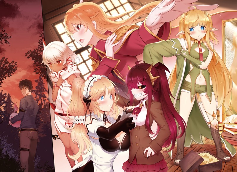 anime girls, anime, digital art, artwork, 2D, portrait