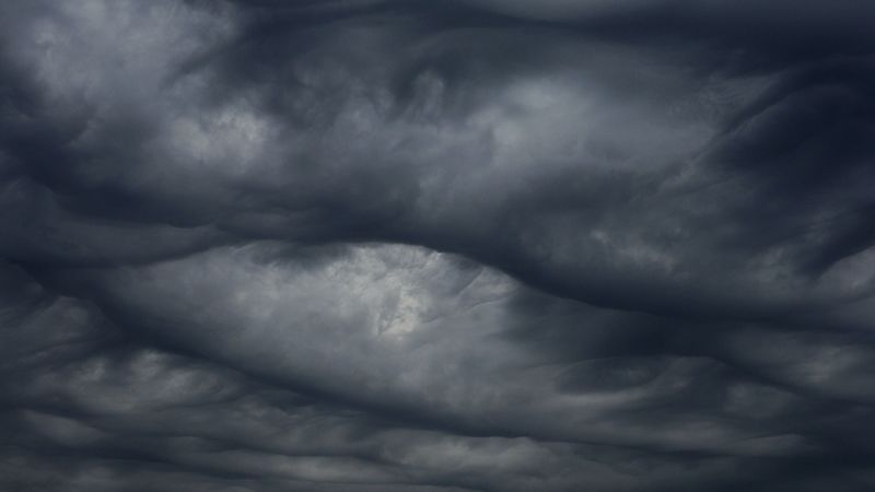 clouds, cloudy, storm, sky, 4k