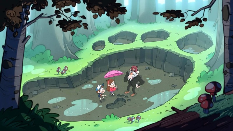 Gravity Falls, animation, cartoon