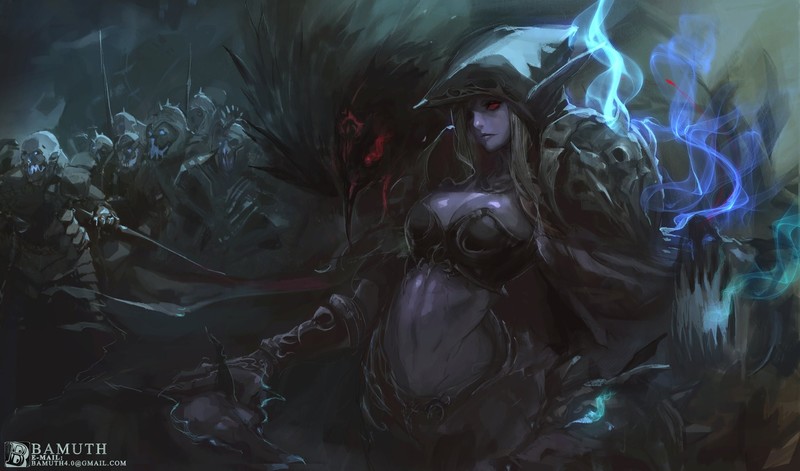anime girls, original characters, Warcraft, World of Warcraft, World of Warcraft: Battle for Azeroth