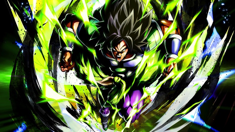 Broly, Dragon Ball Super: Broly, saiyan, black hair, anime