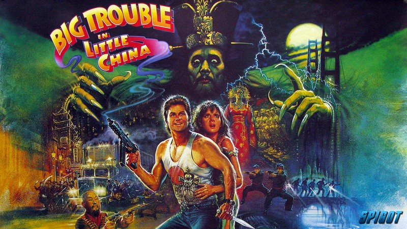 Big Trouble In Little China, Jack Burton, Gracie Law, movie poster