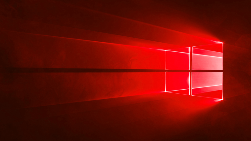 red, Windows 10, black, brands