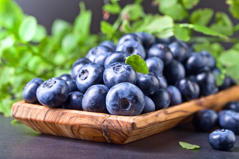 food, fruit, berries, blueberries