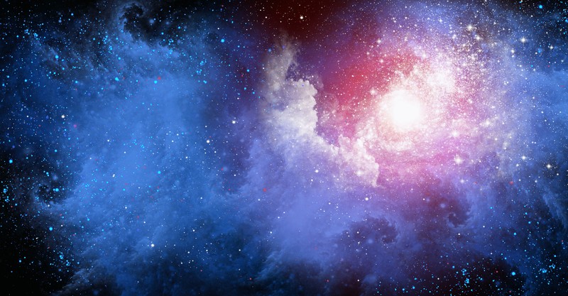 galaxy, space, space art, colorful, digital art
