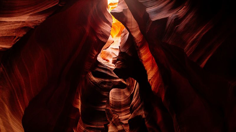 cave, canyon, stone, sandstone, deserted, 4k